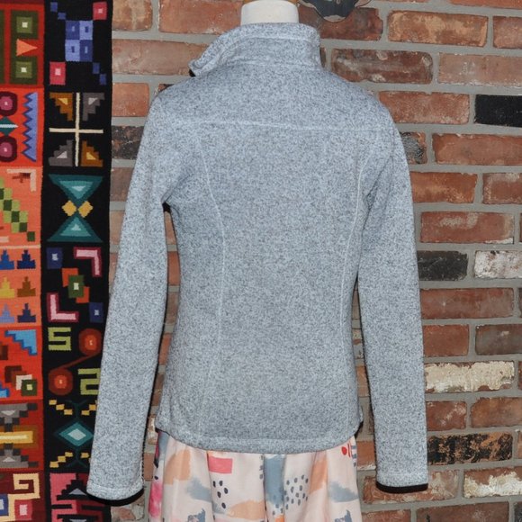 McKinley Rubin ll Grey Knit Fleece Full-Zip Jacket M - Picture 5 of 8